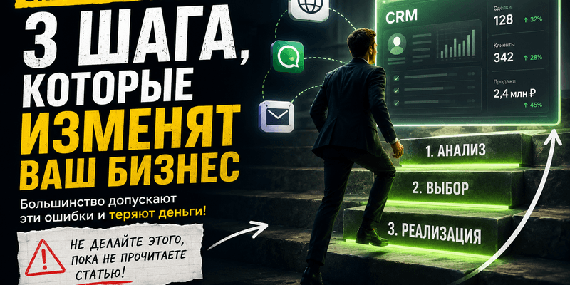 Шаги к успешной интеграции CRM