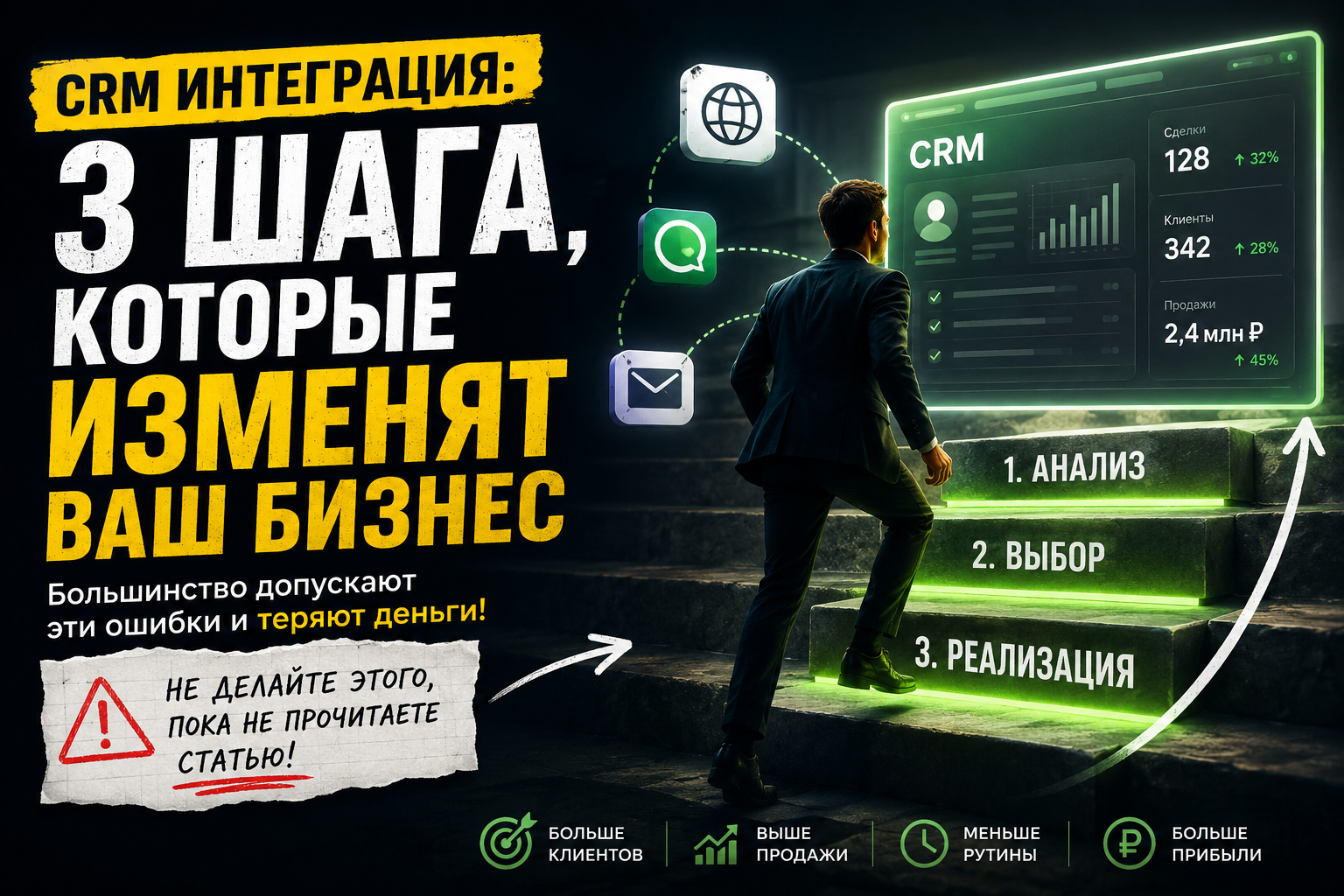 Шаги к успешной интеграции CRM